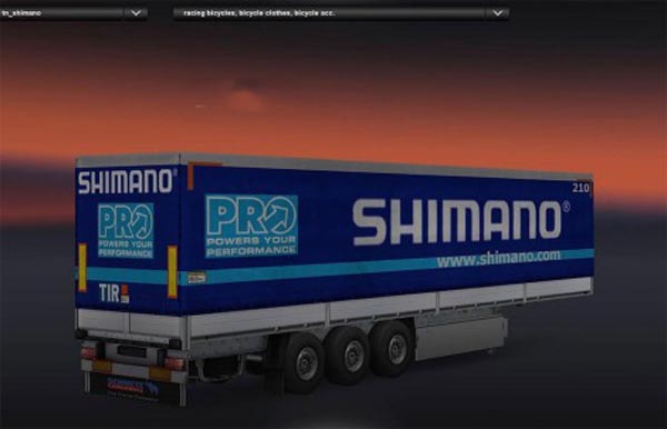 Shimano Bicycle Parts Trailer