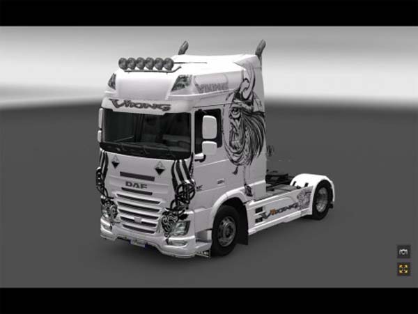 Skin Daf E6 Viking