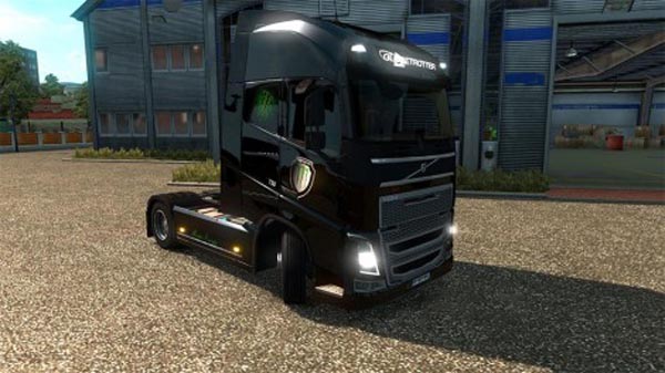 Volvo FH 2012 Monster Energy Skin