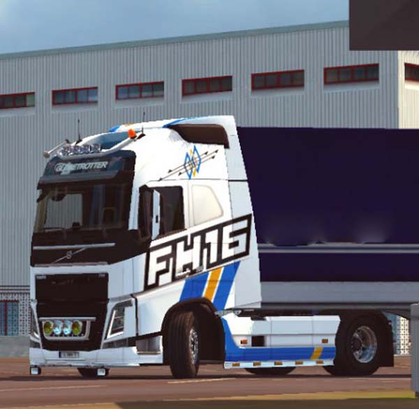 Volvo FH16 skin stripe