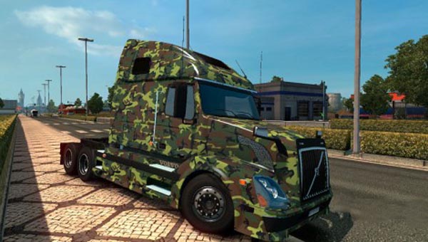 Volvo VNL 670 Army Skin