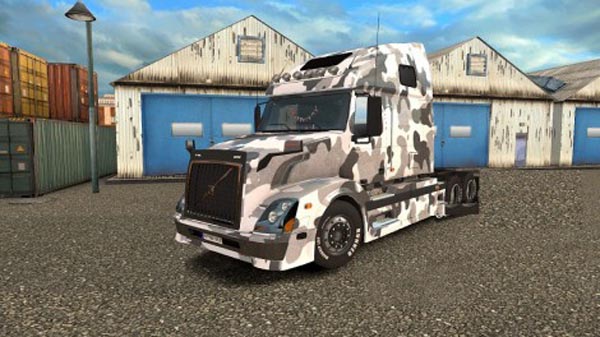 Volvo VNL 670 Urban Camo Skin