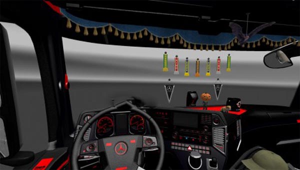 Black Red Mp4 interior