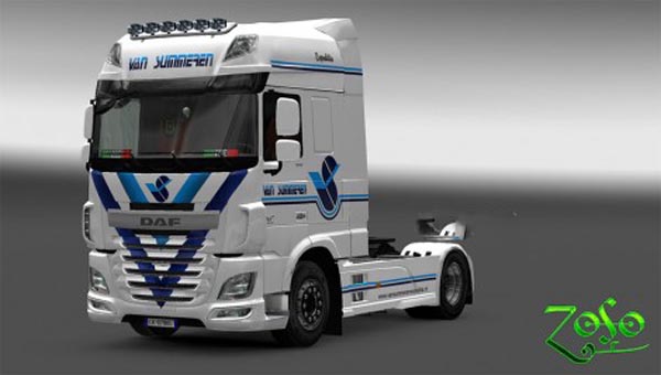 DAF XF E6 Ohaha Van Summeren Expeditie Skin