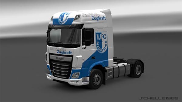 DAF XF Euro 6 FC Magdeburg Skin