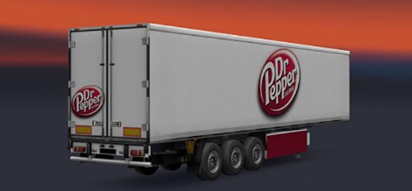 Dr Pepper Trailer