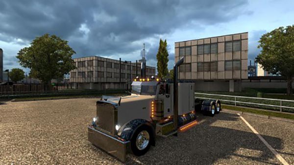 Peterbilt 389 Blue Velevet Skin