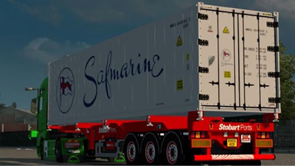 SDC Stobart Ports Trailer