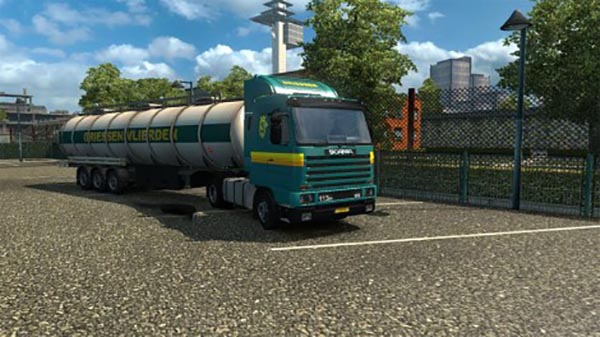 Scania 143 Skin + Trailer