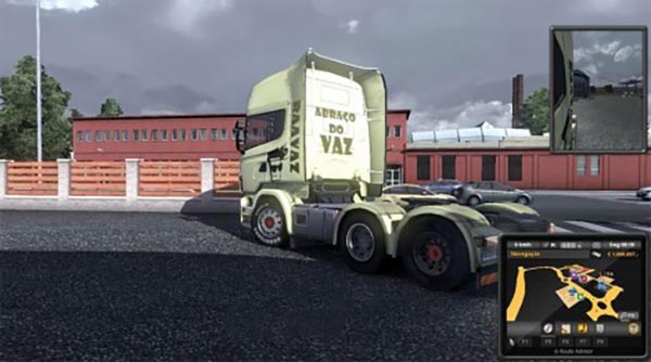 Scania R Canal RaaVaz Skin