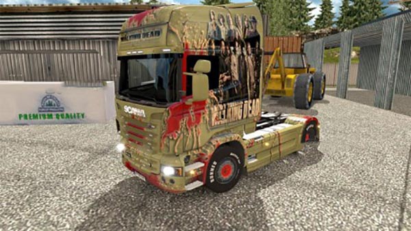 Scania R The Walking Dead Skin