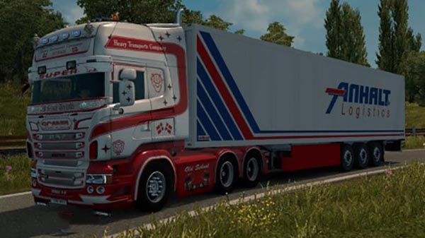 Scania RJL Heavy Transports Skin