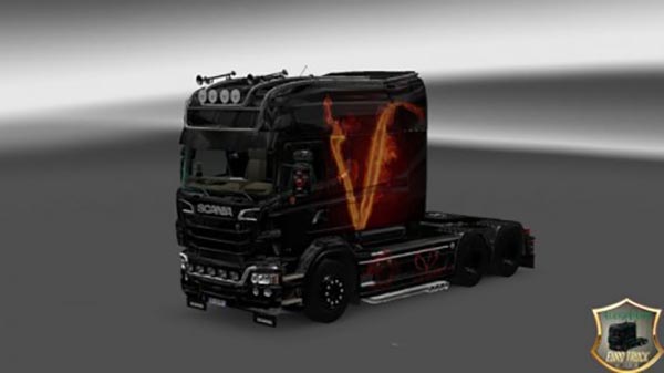 Scania RJL Longline Vendetta Skin