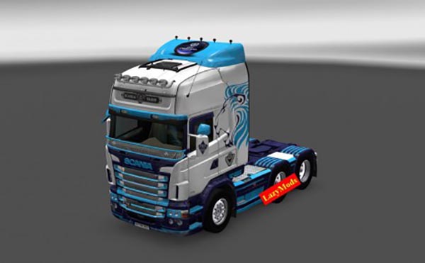 Scania RJL V8 Barclays Skin