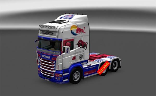 Scania RJL V8 Redbull