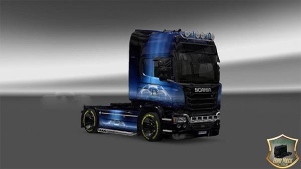 Scania Streamline Champions League Skin