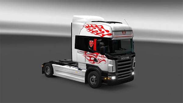 Vinyls Flames for Scania RJL