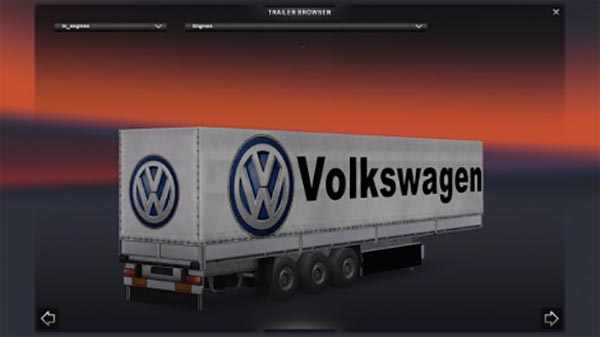 Volkswagen Trailer Skin