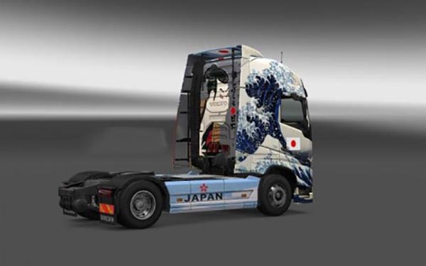 Volvo FH 2012 JAPAN ukiyoe track skin