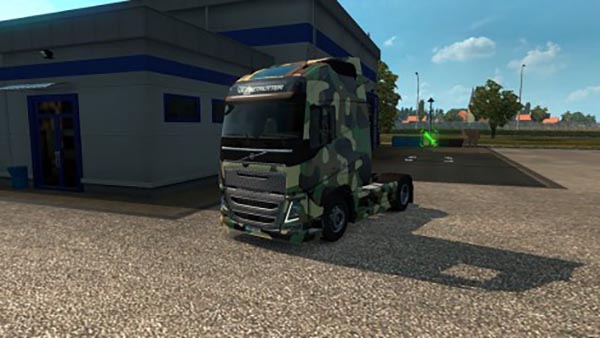 Volvo FH16 2012 Army Skin