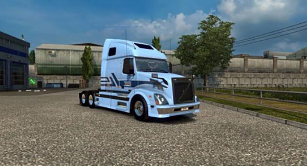 Volvo VNL 670 Werner Enterprises Skin