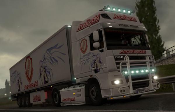 Angel Beats Skin for DAF XF