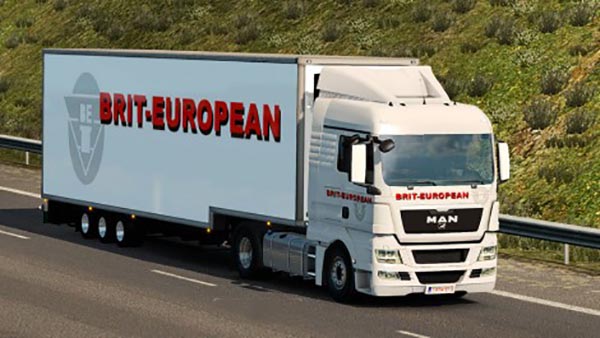 Brit European MAN TGX Combo Pack