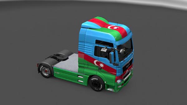 MAN TGX Azerbaijan Skin