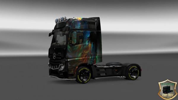 Mercedes Actros 2014 Branch Skin