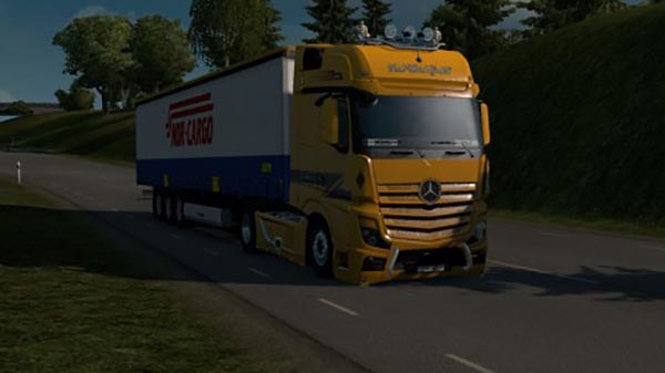 Mercedes Actros MP4 Axel Ulrich GmbH Skin