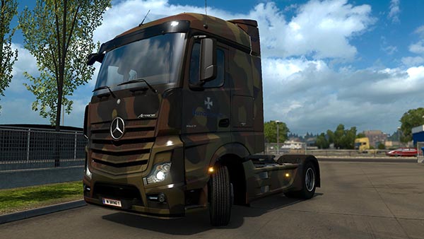 Mercedes-Benz 2014 Bundeswehr skin