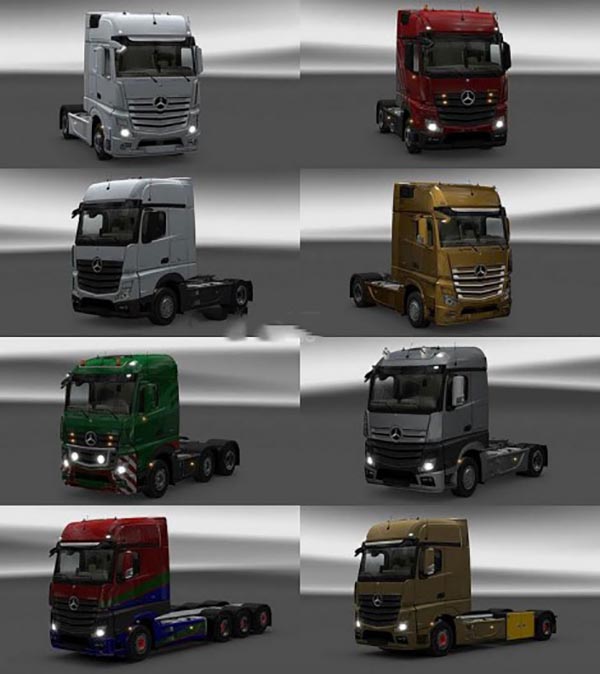 New Actros plastic parts and more V2.0.1