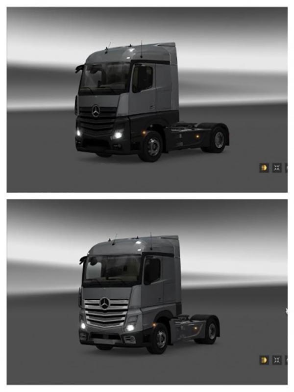 New Actros plastic parts and more V2.0