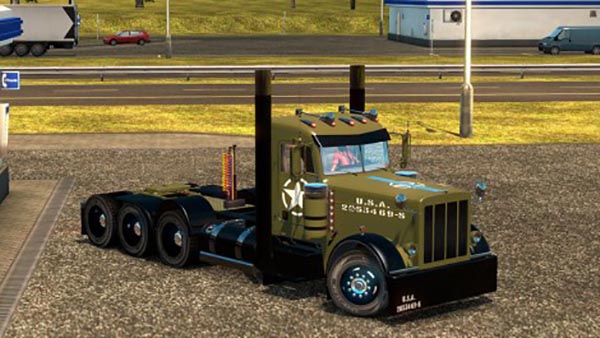 Peterbilt American WW2 Style Skin