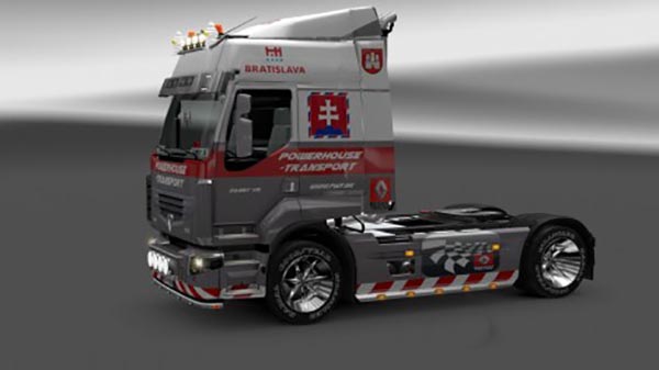 Powerhouse Transport Renault Premium Skin