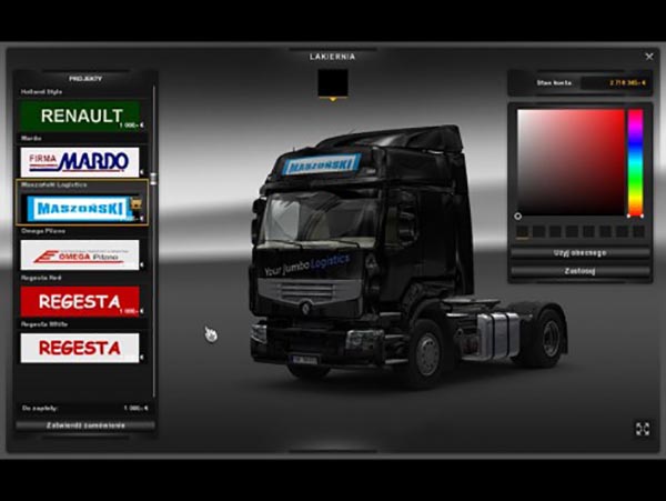 Renault Premium Maszonski Skin