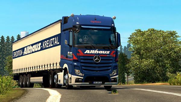 Roadstars Mercedes Benz New Actros Loud Pipe