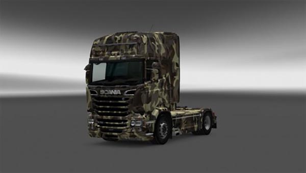 Scania RJL Army Skin