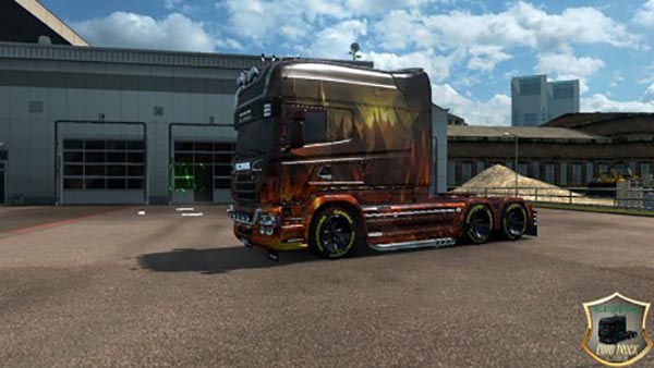 Scania RJL Longline Dragon Skin v 2.0