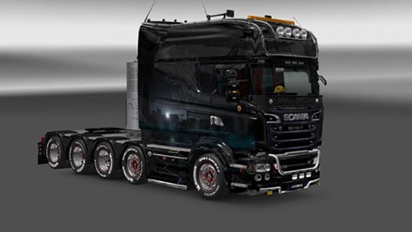 Scania RJL R Sci-Fi City Themed Skin