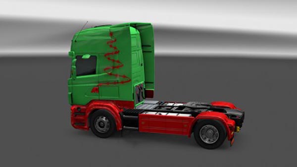 Scania RJL Topline Christmas Skin