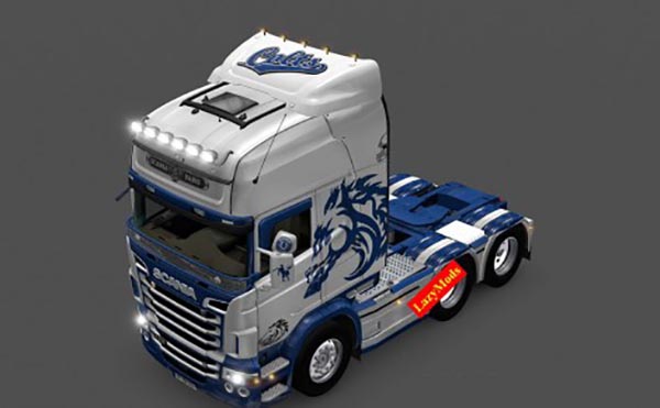 Scania RJL V8 Indianapolis Colts NFL Skin