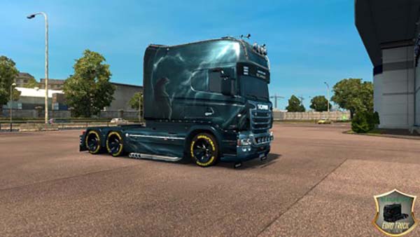 Scania RS RJL Wolf Skin v 1.0