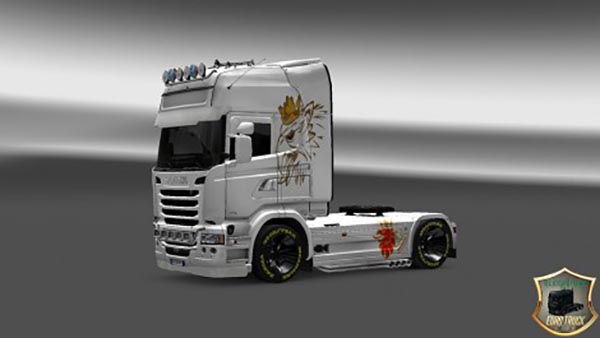 Scania Steramline Gold Grifon Skin