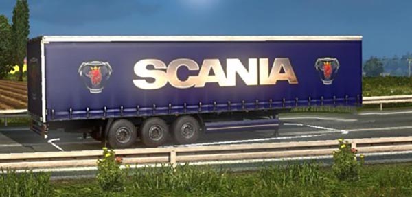 Scania Trailer Blue