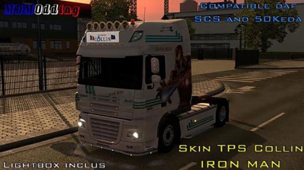 Skin Daf TPS Collin Iron Man