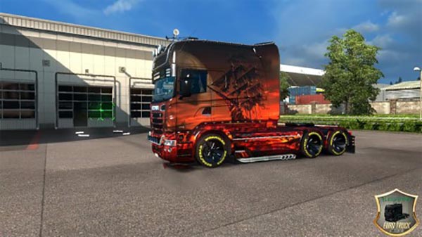 Skin Fantasia 1.0 for RJL Scania Longline