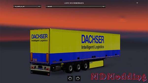 Skin Trailer DACHSER