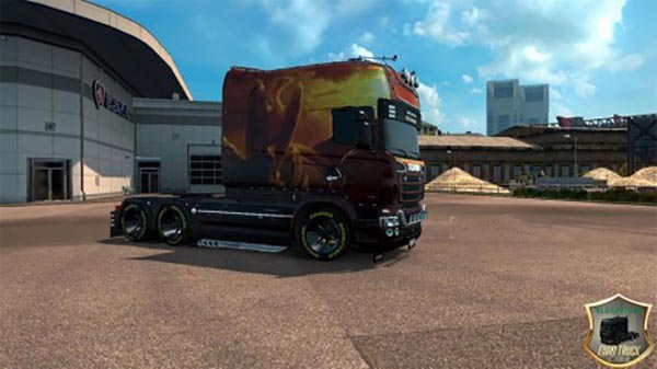 The Phoenix skin for RJL Scania Longline