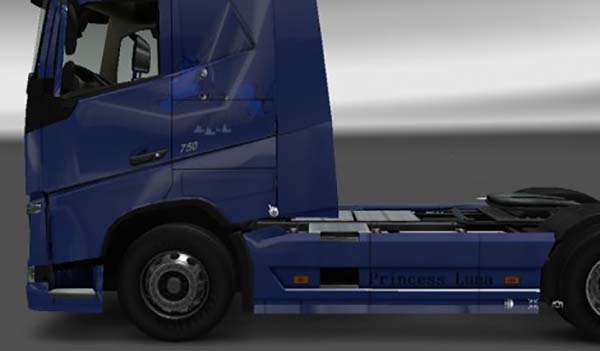 Volvo FH 2012 My Little Pony Friendship is Magic Princess Luna Skin